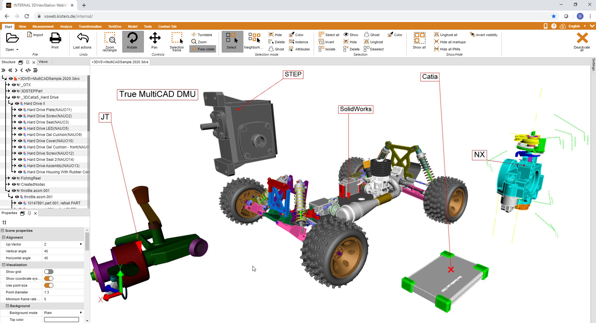 3DViewStation True Multi CAD DMU 3DViewStation True Multi CAD DMU
