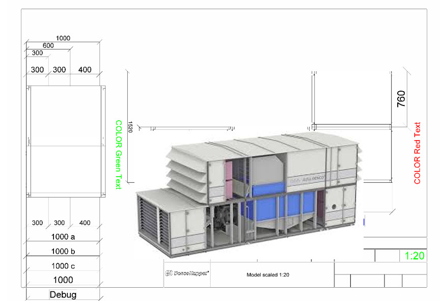 Flaekt HVAC configurator + 2D drawing generation