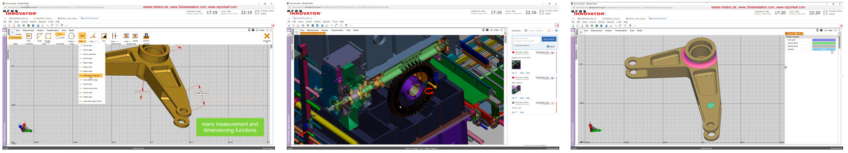 Impressions 3DViewStation integrated with Aras Innovator