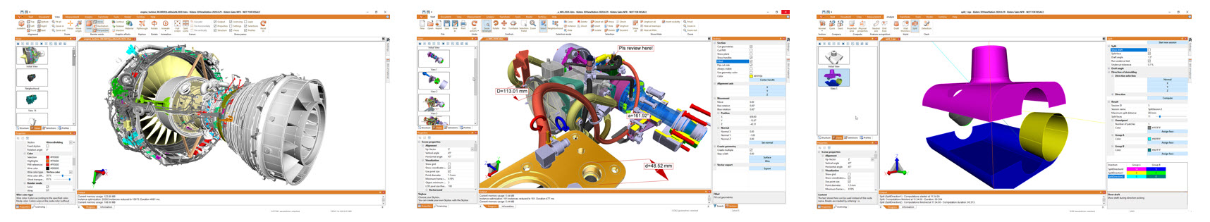 3DViewStation Desktop in action