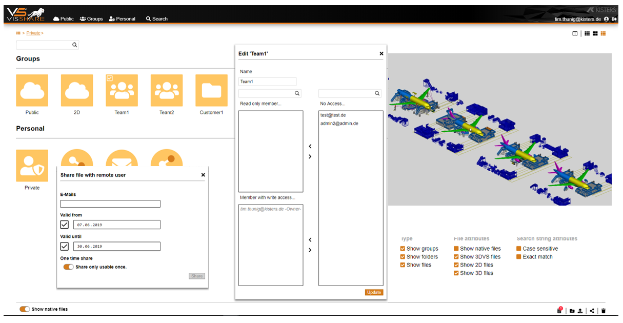 VisShare overview