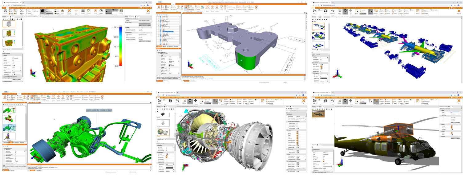3DViewStation in Automotive & Aerospace industries